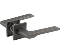 Дверная ручка НОРА-М Slim 144К графит 19948