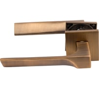 Дверная ручка НОРА-М Slim 142К матовый кофе 19928