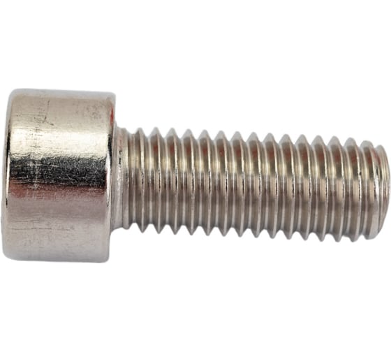 Винт Море-Метизов DIN 912 с цилиндрической головкой и внутренним шестигранником А2 M5x10 мм,25 шт VINT912А2M51025M 1