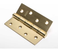 Петля стальная Ренц 100x75x2.5, 4 подшипника, б/колп., золото матовое сатинированное IN100-4BB FH SSG (2шт)