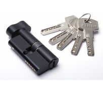 Цилиндр Ренц 60 мм, К-З, компьютерный ключ, черный INCC 60-H Black