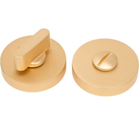 Завертка к ручкам Ренц золото матовое сатинированное INBK 06 SSG