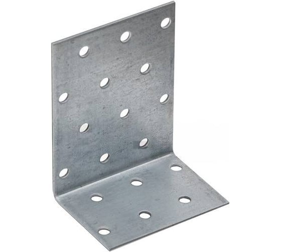 Крепёжный анкерный уголок КРЕП-КОМП KUL-40x80x80x2 мм, 25 шт. кул8080-25 1