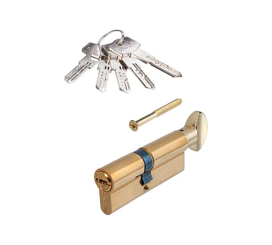 Цилиндровый механизм KALE KILIT 164BM-8030+10+40C-C-BP-5KEY-STB 164BM000026 24437 1
