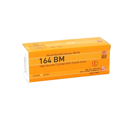 Цилиндровый механизм KALE KILIT 164BM-8035+10+35-C-BP-5KEY-STB 164BM000034 24438