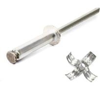 Заклепка вытяжная КРЕП-КОМП AL/ST 4,8x12 лепестковая, 1000 шт. зл4812м