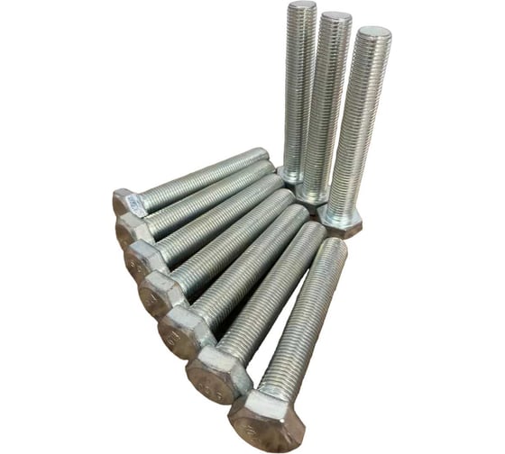 Болт 23 БОЛТА 12x1,25x80 мелкая резьба к.п.10.9 ОЦ DIN961, 10 шт. ОФ022247