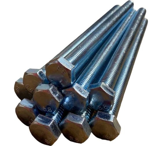 Болт 23 БОЛТА высокопрочный М12x180 ОЦ к.п.8.8 DIN933 (10 шт.) бп12180пр