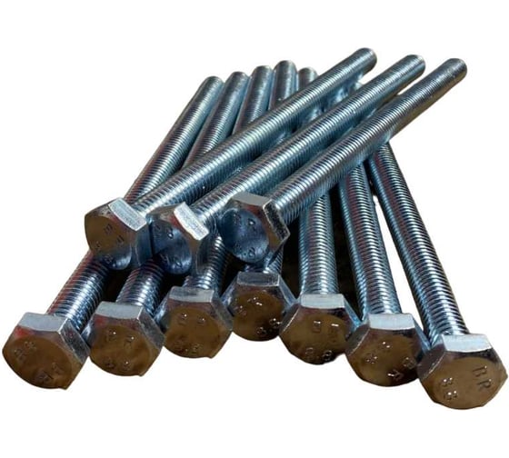 Болт 23 БОЛТА высокопрочный М10x140 ОЦ к.п.8.8 DIN933 (10шт) бп10140пр 1