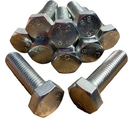 Болт 23 БОЛТА высокопрочный М14x50 ОЦ к.п.8.8 DIN933 (10 шт.) бп1450