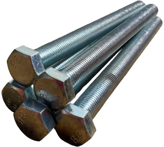 Болт 23 БОЛТА высокопрочный М16x200 ОЦ к.п.8.8 DIN933 (5 шт.) бп16200пр 1