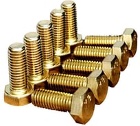 Болт латунный 23 Болта 8x20 DIN933,10 шт 2000000143019