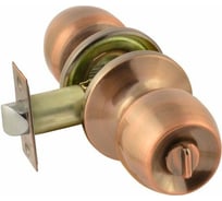 Ручка-защелка НОРА-М NEW стар.медь ЗР1-03 фикс. 15590