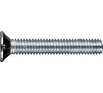 Винт с потайной головкой OMAX, полная резьба цинк DIN 965 4х75 5 кг 1183047500К