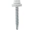 Кровельные саморезы OMAX 4,8х65, сверло, насыщенно-белые RAL 9003 100 шт 1320480652 1
