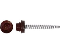 Кровельные саморезы OMAX 5,5х25, сверло, оксидно-красные RAL 3009 3000 шт 1360550252