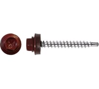 Кровельные саморезы OMAX 5,5х25, сверло, рубиново-красные RAL 3003 3000 шт 1280550252