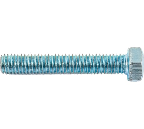 Болт Стройметиз М5х30 DIN 933, класс прочности 5.8, цинк уп. 6 шт 3010841