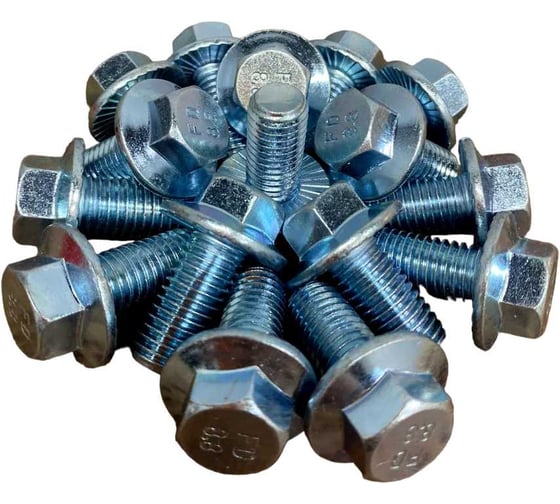 Болт 23 БОЛТА М10x25 с фланцем к.п.8.8 ОЦ DIN6921, (50 шт.) 11203