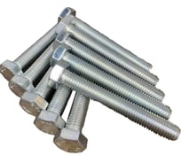 Болт 23 БОЛТА М12x100 мм, DIN933, высокопрочный к.п. 12.9, ОЦ, 10шт. б12993312100оц