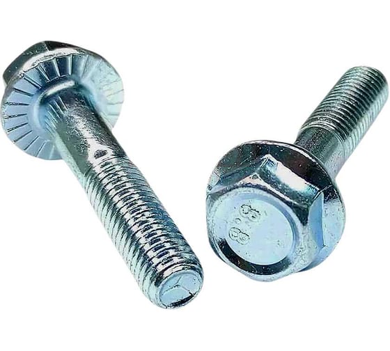Болт 23 БОЛТА М6x25 с фланцем к.п.8.8 ОЦ DIN6921, (50 шт.) 11193