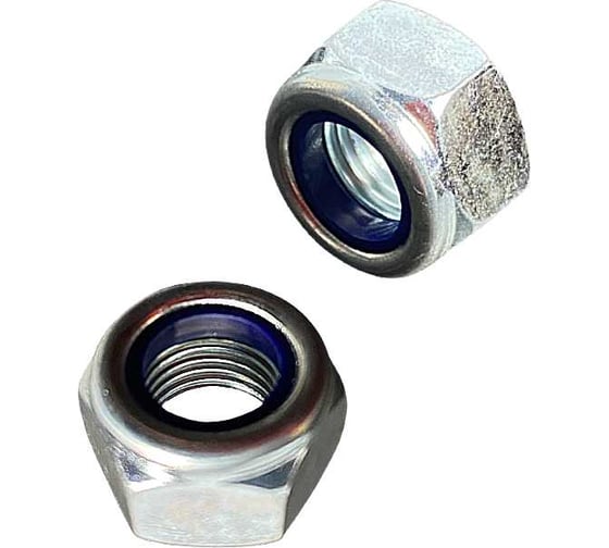 Гайка 23 болта М10x1,25 мелкая резьба к.п.8 ОЦ DIN985, 10 шт. ОФ015131