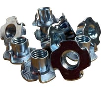 Гайка мебельная 23 Болта М10 крыльчатая врезная ОЦ DIN1624, 10 шт. А1Е001000030507