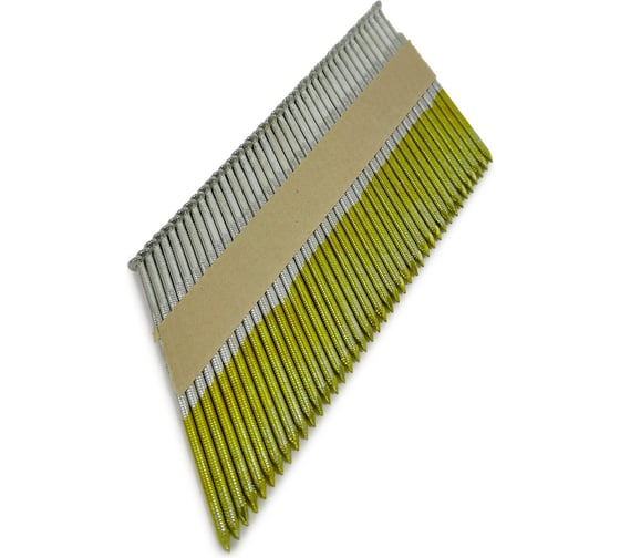 Реечные гвозди H&H D34 3.1x90 Ring ZN Цинк 2500 шт. 4563F 1