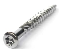 Саморез для террасной доски Левша 5x50 ТХ25, нержавейка С1,100 шт. У5-1700