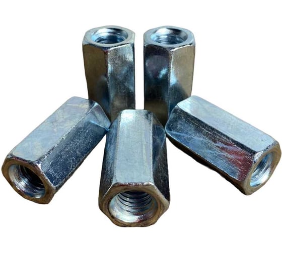 Гайка переходная 23 Болта М20 соединительная ОЦ DIN 6334, 5 шт. А18000200030507 34575517