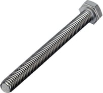 Болт нержавеющий 23 Болта 12x55 мм, DIN 933, 10 шт. АС1301205591N07