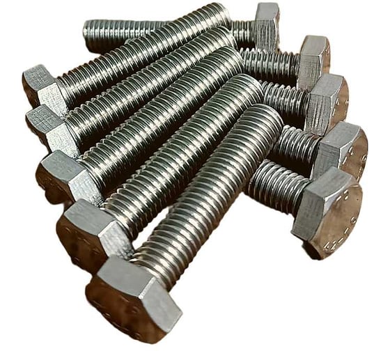 Болт нержавеющий 23 Болта 12x45 мм, DIN 933, 10 шт. АС1301204591N07