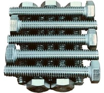 Болт нержавеющий 23 Болта 6x40 мм, DIN 933, 50 шт. 11130