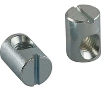 Гайка-бочонок 23 Болта М6, 10x12 мм, для мебели, 100 шт. 11243