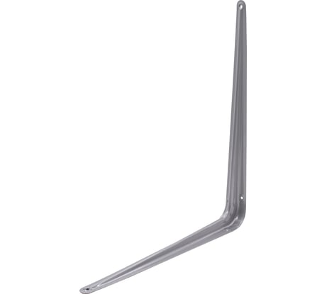 Уголок-кронштейн для полок РемоКолор серебро, 350x400 мм 71-2-335