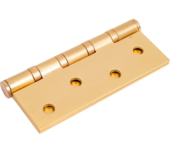 Петля универсальная BUSSARE накладная, B020-C 100x75x2.5-4BB-1WG Валлийское золото 940002024005