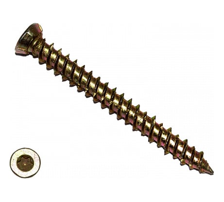 Шуруп по бетону КРЕП-КОМП Нагель 7,5х182 10шт н182мф