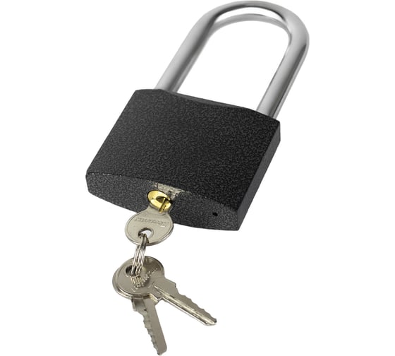 Замок навесной Политех Бункер-3,сталь, 75 мм удлиненная дужка 8117175