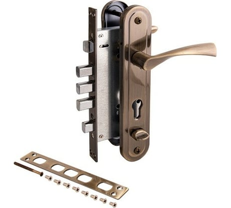 Врезной замок Avers T-0523-C-AB-L 28789