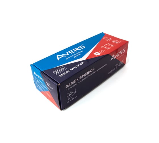 Врезной замок Avers T-0523-C-CR-L 28791