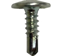 Самонарезающий винт со сверловым концом Grabber PH2 3,8х19 мм Белый цинк 250шт. WD-19-250DIY