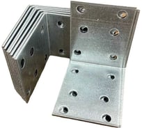 Крепежный равносторонний уголок 23 Болта 50x50x40 ОЦ, 10 шт. B93050040233099