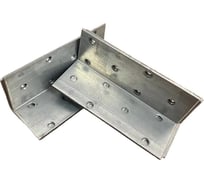 Крепежный равносторонний уголок 23 Болта 30x30x80 ОЦ, 10 шт. B93030080232599