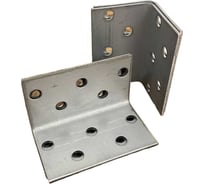 Крепежный равносторонний уголок 23 Болта 30x30x50 ОЦ, 10 шт. B93030050234399