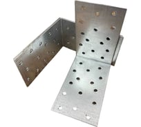 Крепежный равносторонний уголок 23 Болта 100x100x60 ОЦ, 4 шт. B93100060232099