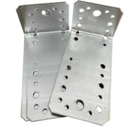 Крепежный асимметричный уголок 23 БОЛТА 130x50x65 ОЦ, 4 шт. B97013050232А99