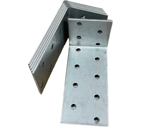 Крепежный анкерный уголок 23 БОЛТА 40x80x40 ОЦ, 10 шт. B96040080230999 1