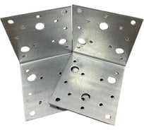 Крепежный перфорированный уголок 23 БОЛТА 105x105x90 ОЦ, 4 шт. B92010590235099