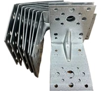 Крепежный уголок усиленный 23 Болта 90x90x65 ОЦ, 10 шт. B94009065232099