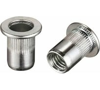 Заклепка резьбовая 23 БОЛТА М6x1.0x16 цилиндрический бортик, 50 шт. зрц6ф50